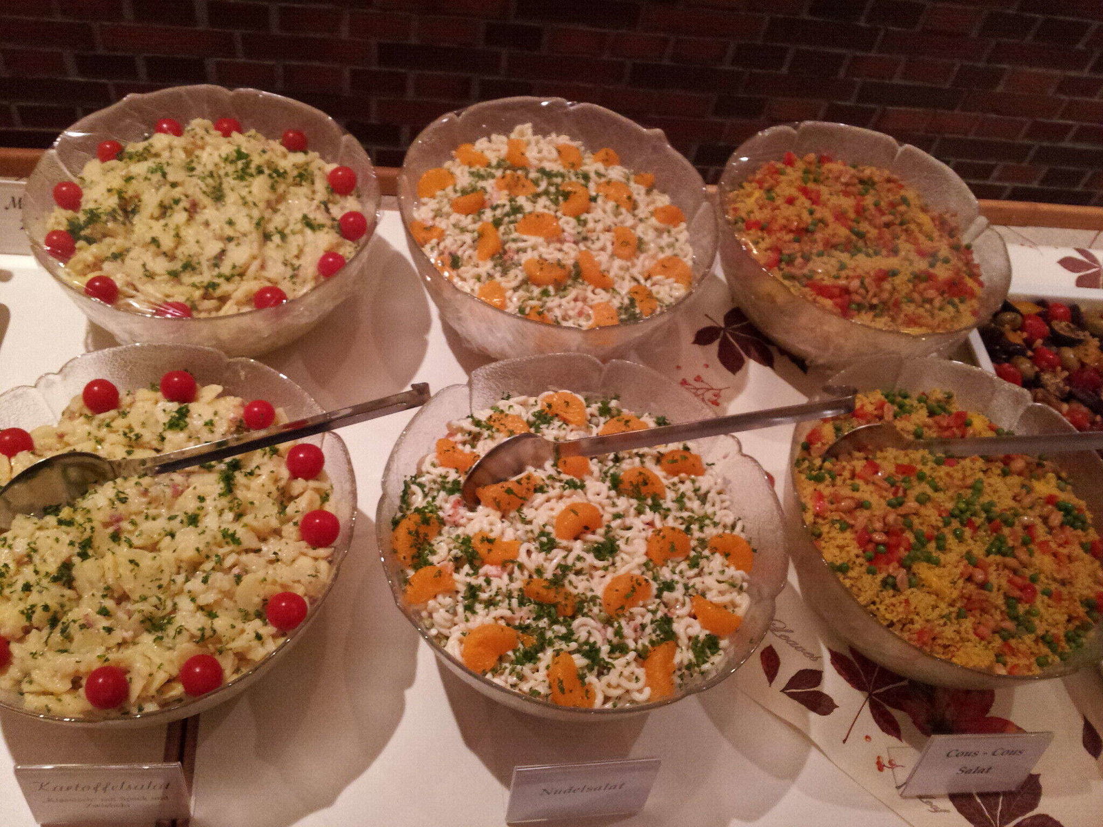 Salate von Ronald Ernst Oberursel Catering