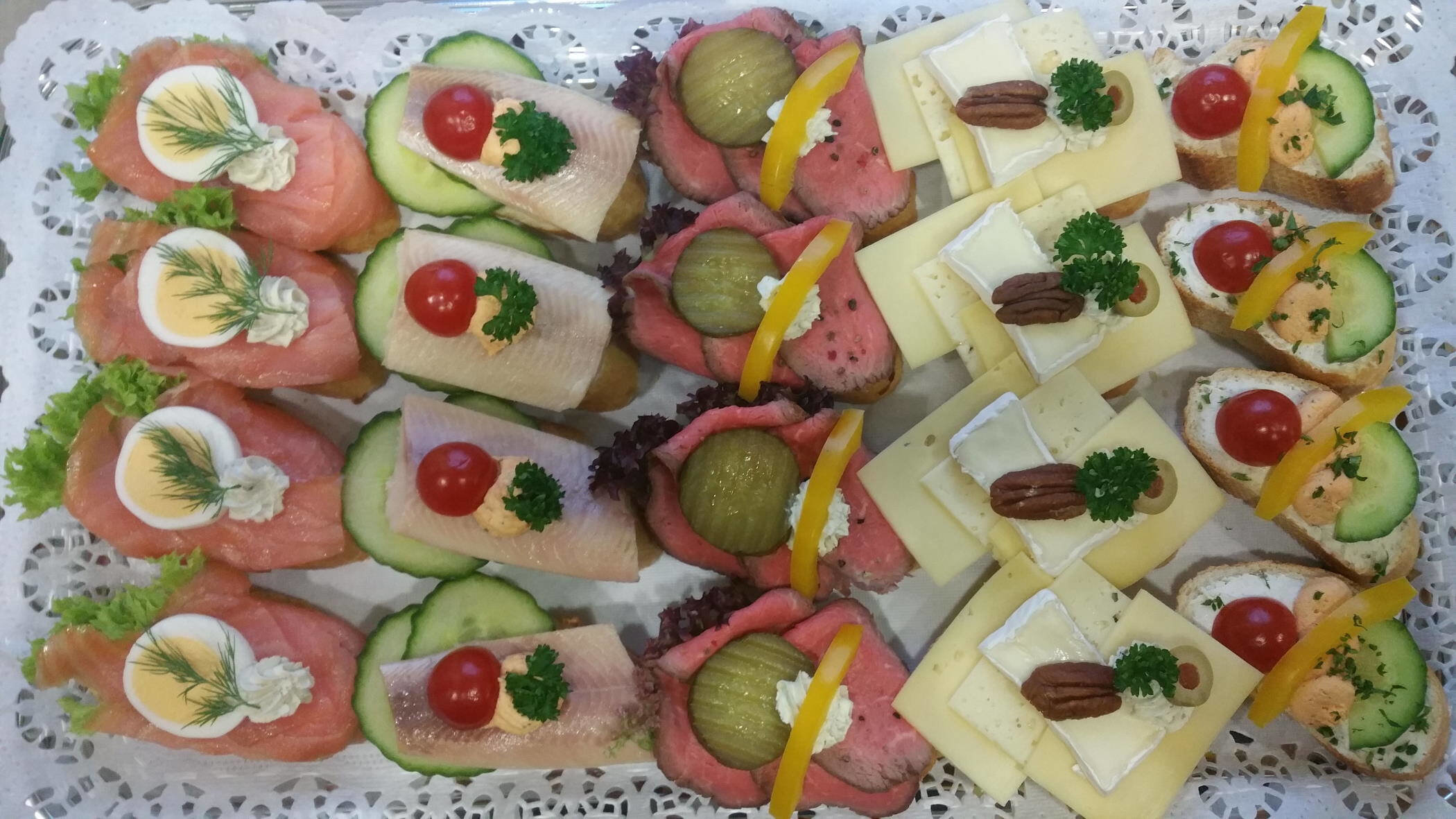 Schnittchen von Ronald Ernst Oberursel Catering